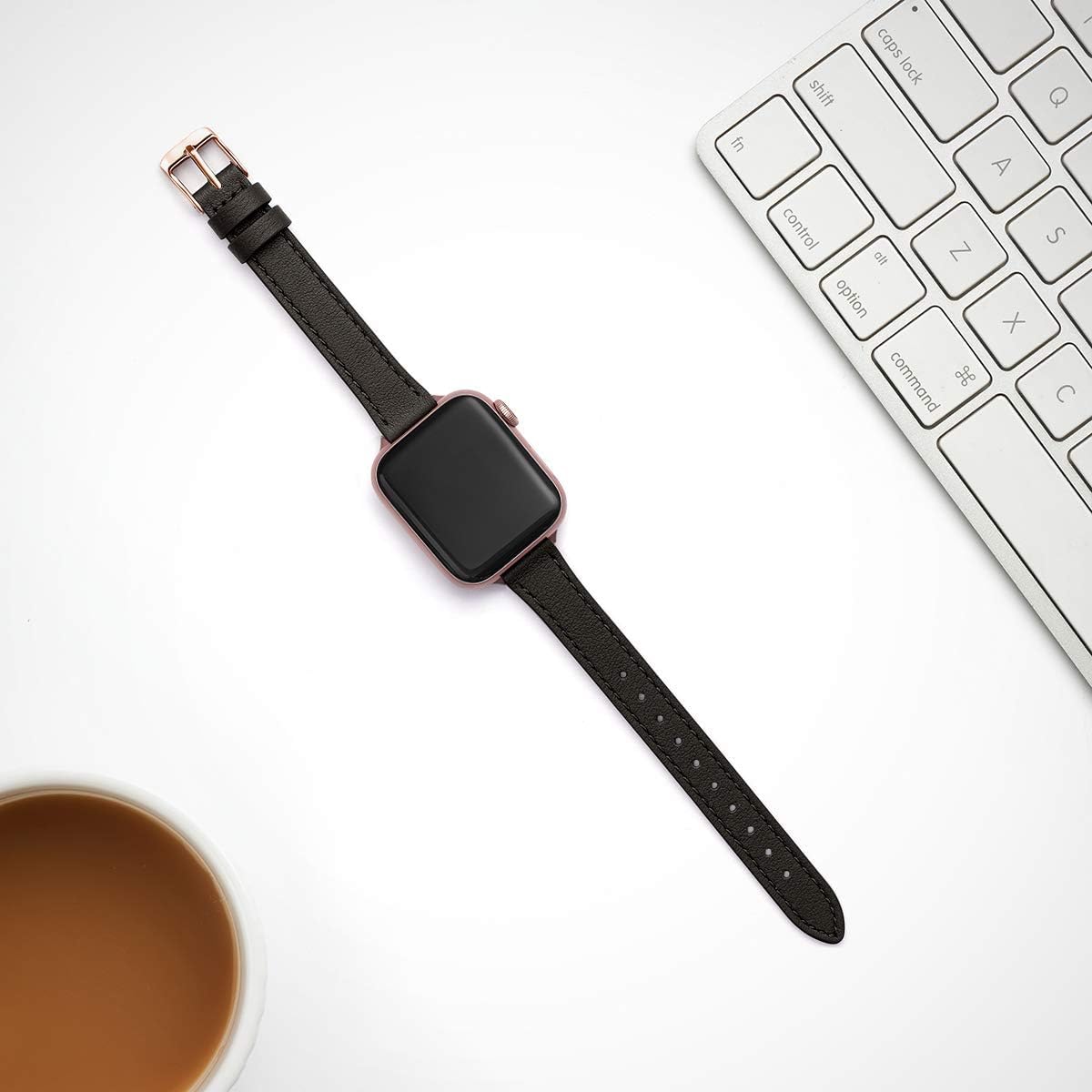 Thumbnail 4 de SUNFWR Leather Strap for Apple Watch 41mm
