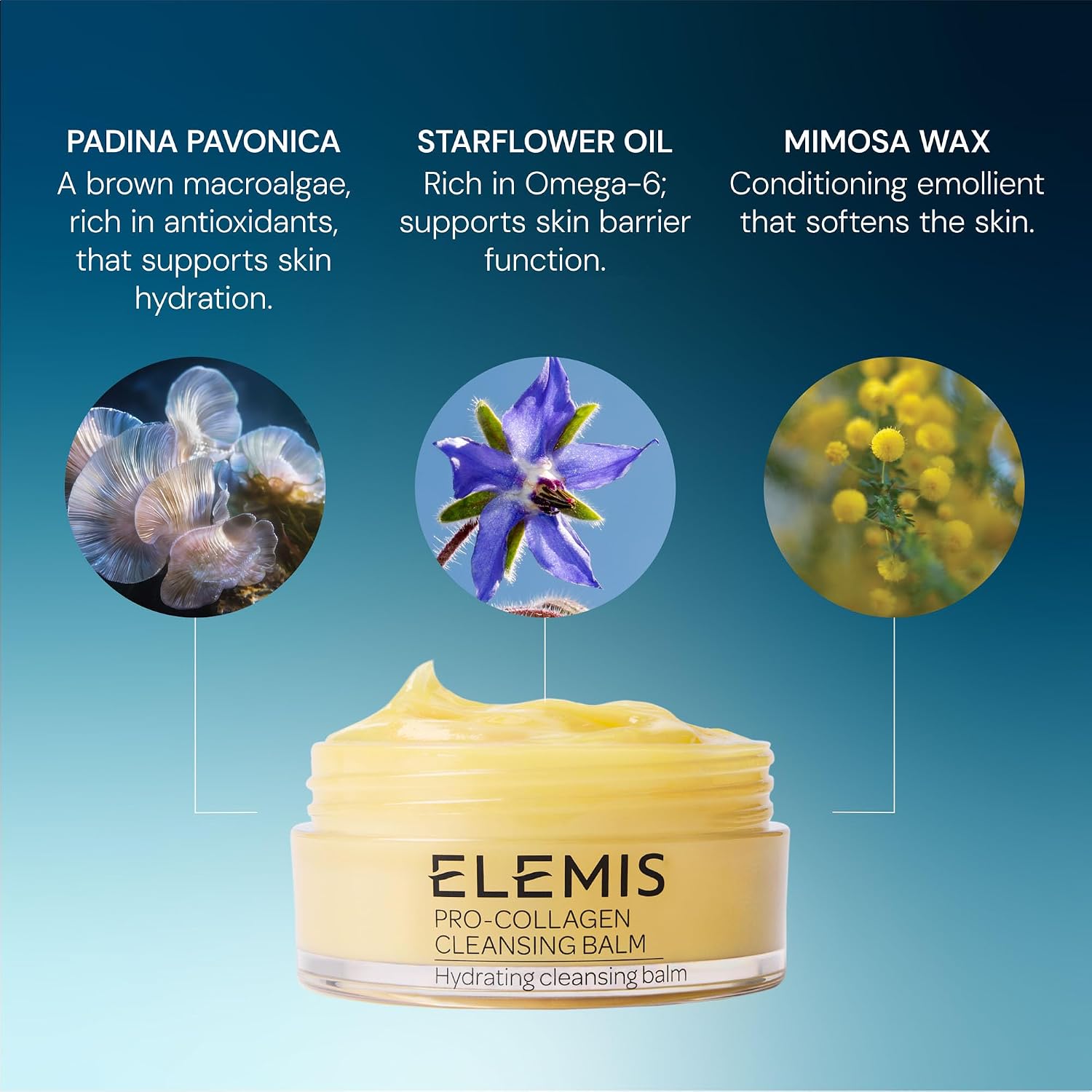 Thumbnail 4 de ELEMIS Pro-Collagen Cleansing Balm makeup remover