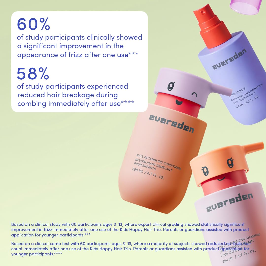 Thumbnail 4 de Evereden Kids Haircare Set: Detangling Shampoo & Leave-In Conditioner for Ages 3+