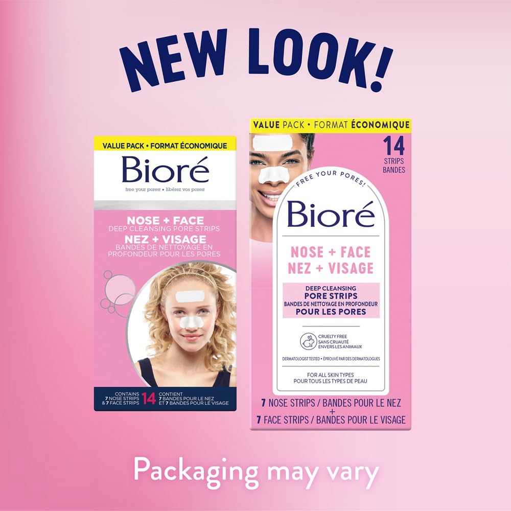 Thumbnail 3 de Biore Tiefenreinigende Clear-Up Strips – 14er Kombi für Gesicht und Nase