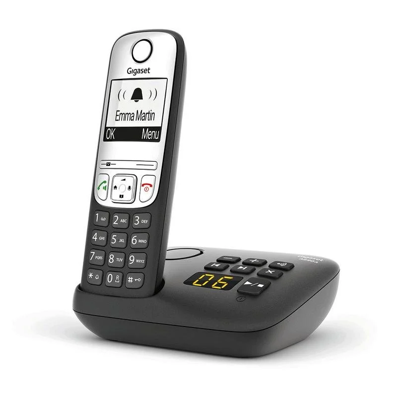 Detalle 2 de Gigaset A690A inalámbrico DECT/analógico con altavoz y contestador automático