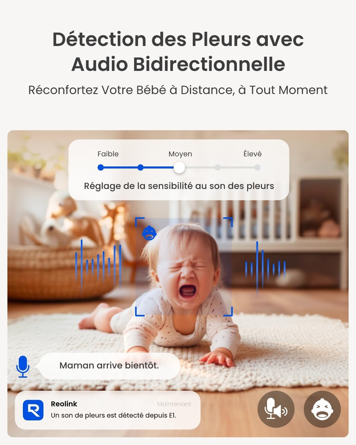 Detalle 2 de Reolink 4MP Caméra de surveillance avec vue 360° ⚙