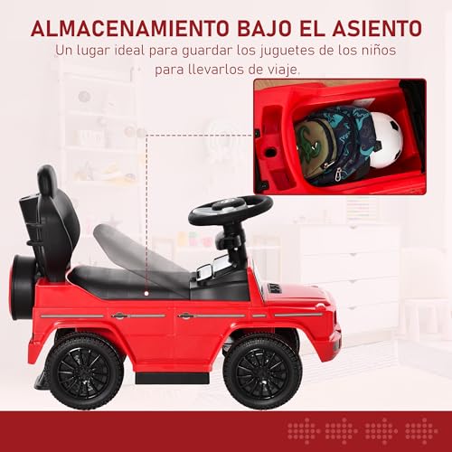 Thumbnail 4 de HOMCOM Correpasillos Mercedes G350 para Niños 🚗 1-3 Años