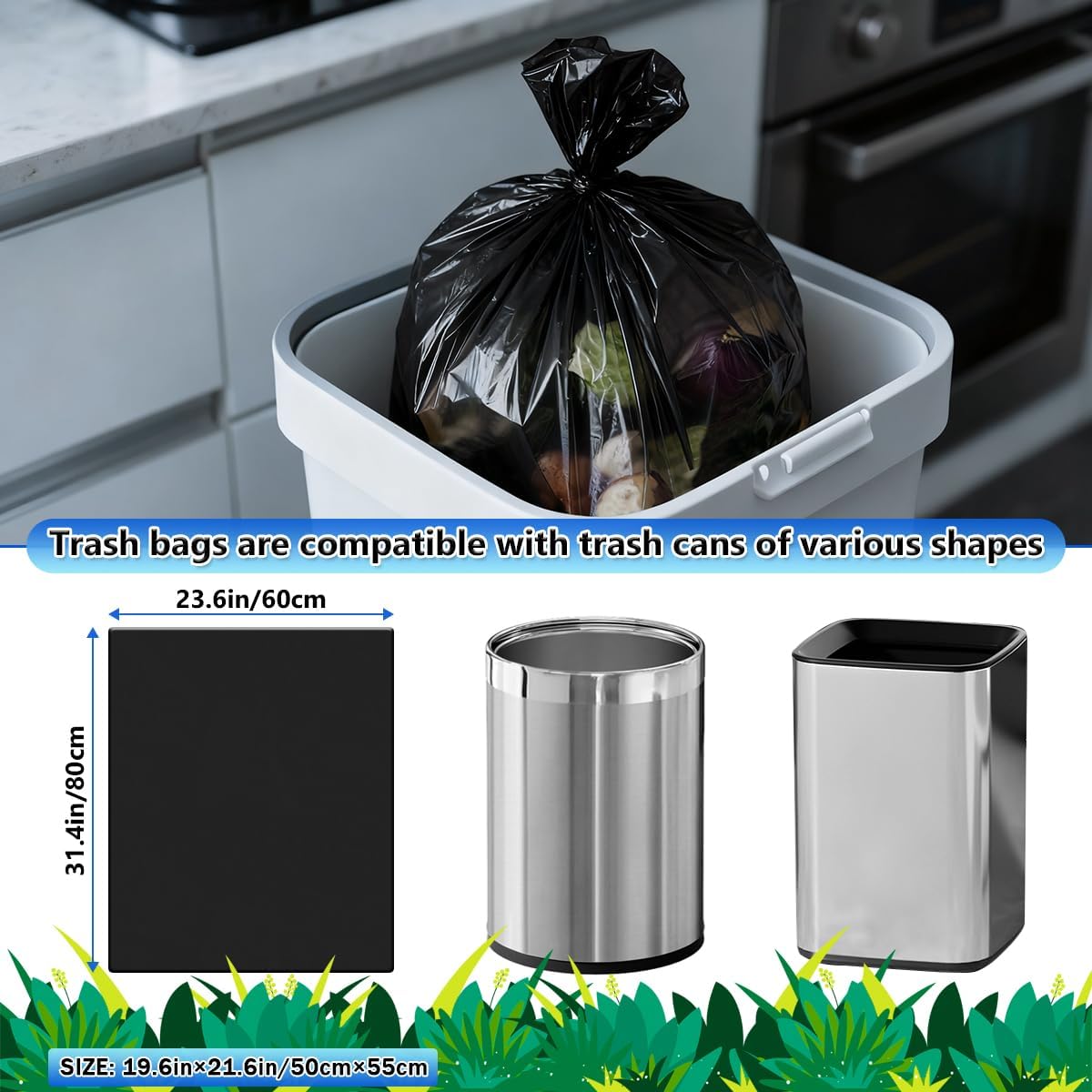 Detalle 2 de EXPSPRU 50L Bin Liners 75 Pack