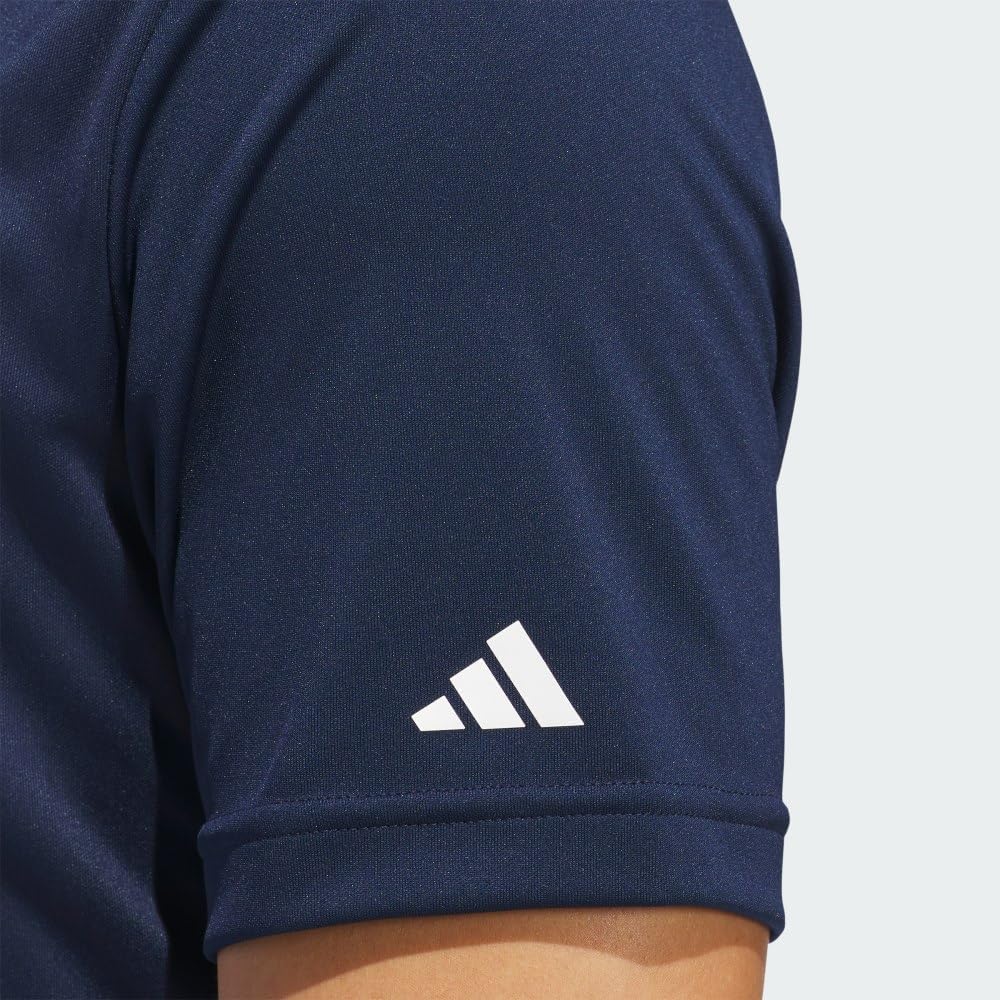 Detalle de adidas Men's Core Performance Primegreen Polo Shirt (Regular Fit, Three-Button)