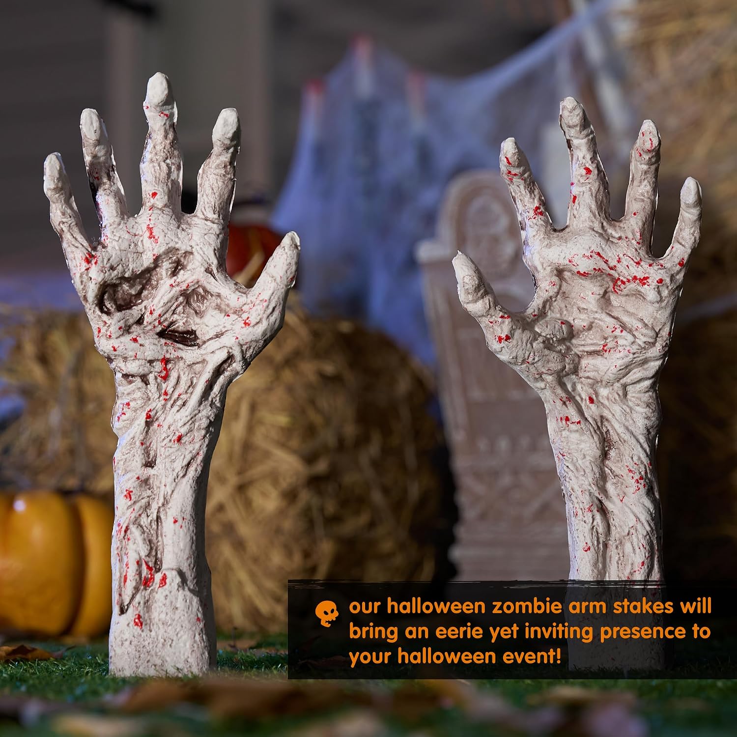 Detalle 2 de JOYIN Zombie Arm Yard Stakes 13 Inches