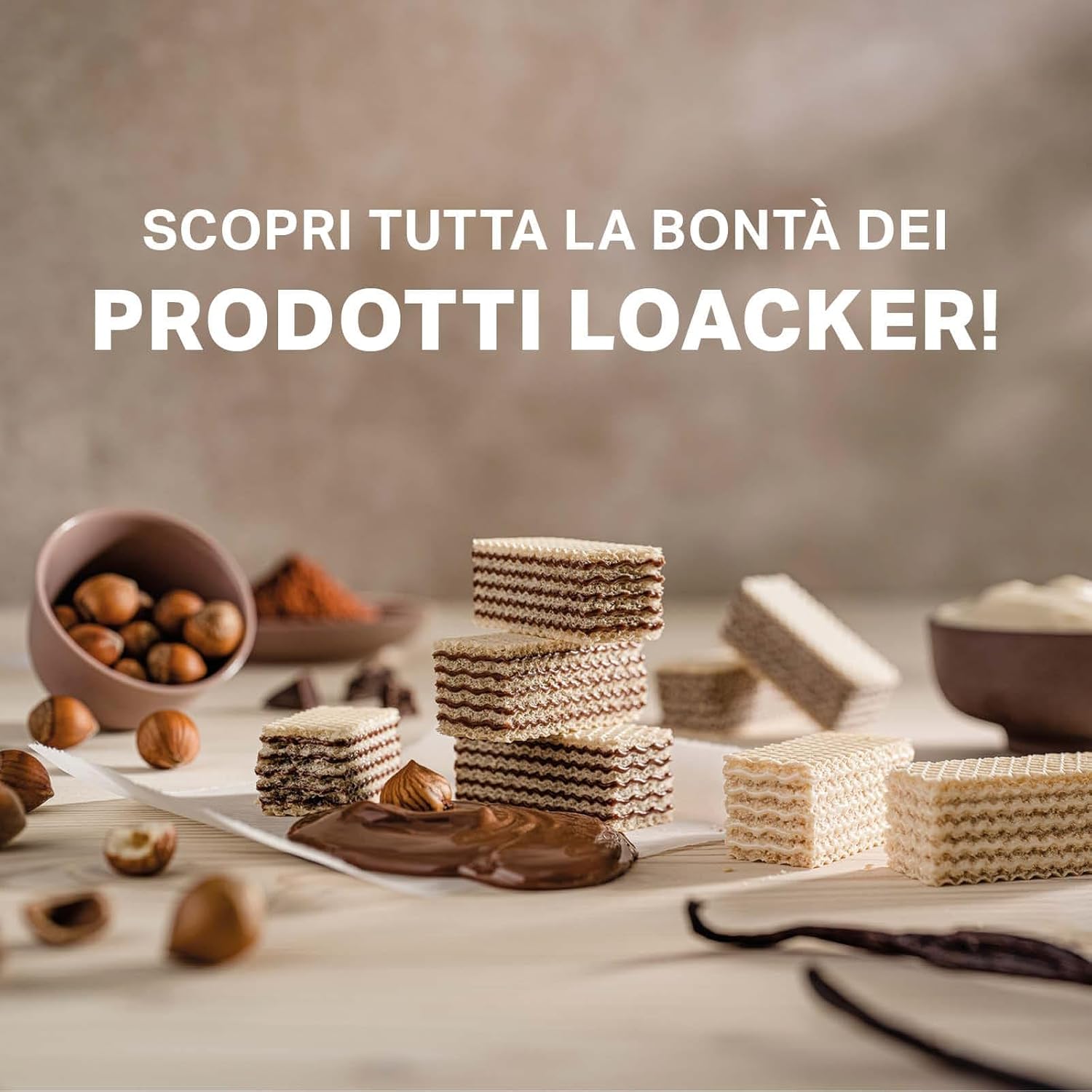 Thumbnail 6 de Loacker Tortina Caramel: croccanti wafer, crema al caramello e cioccolato al latte in confezione convenienza