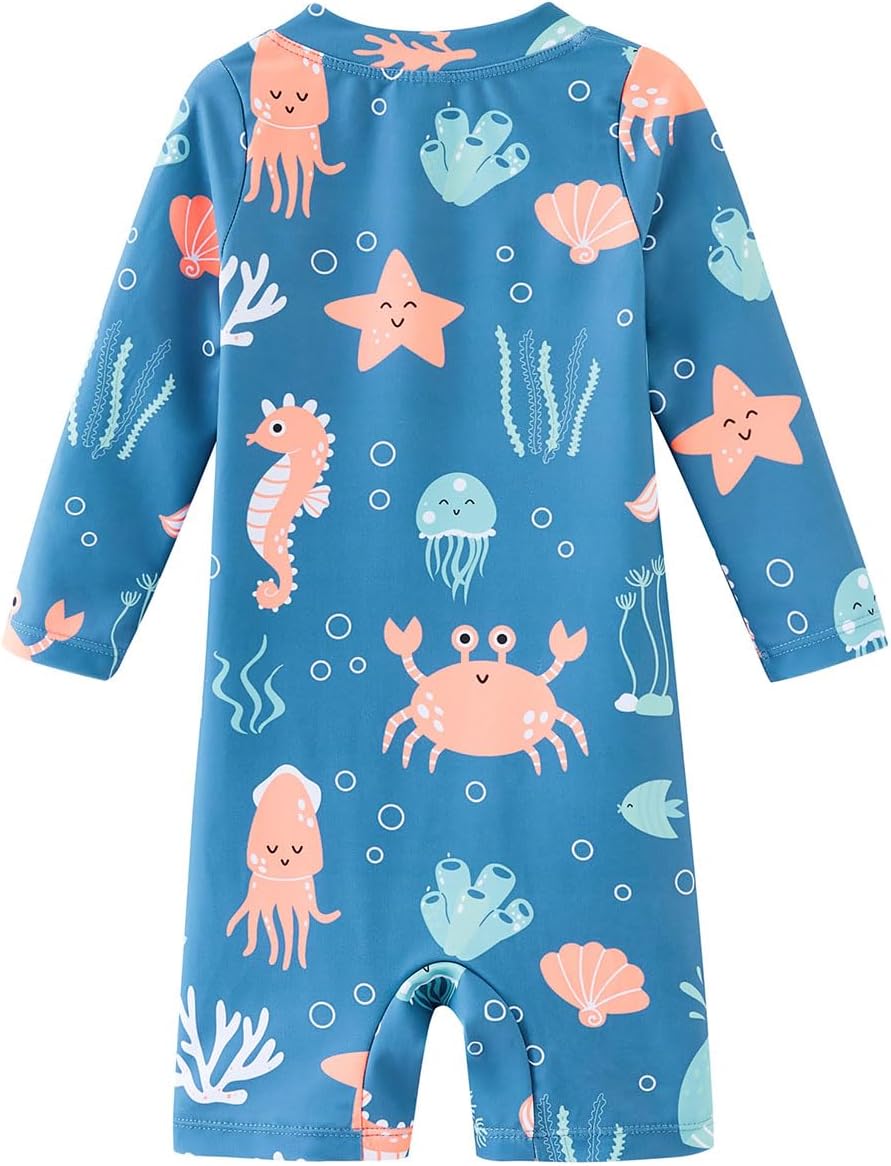 Thumbnail 4 de UMELOK Baby Swimsuit One-Piece with Full-Length Zip – UPF 50+ Quick-Dry Swimwear (3–24 Months)