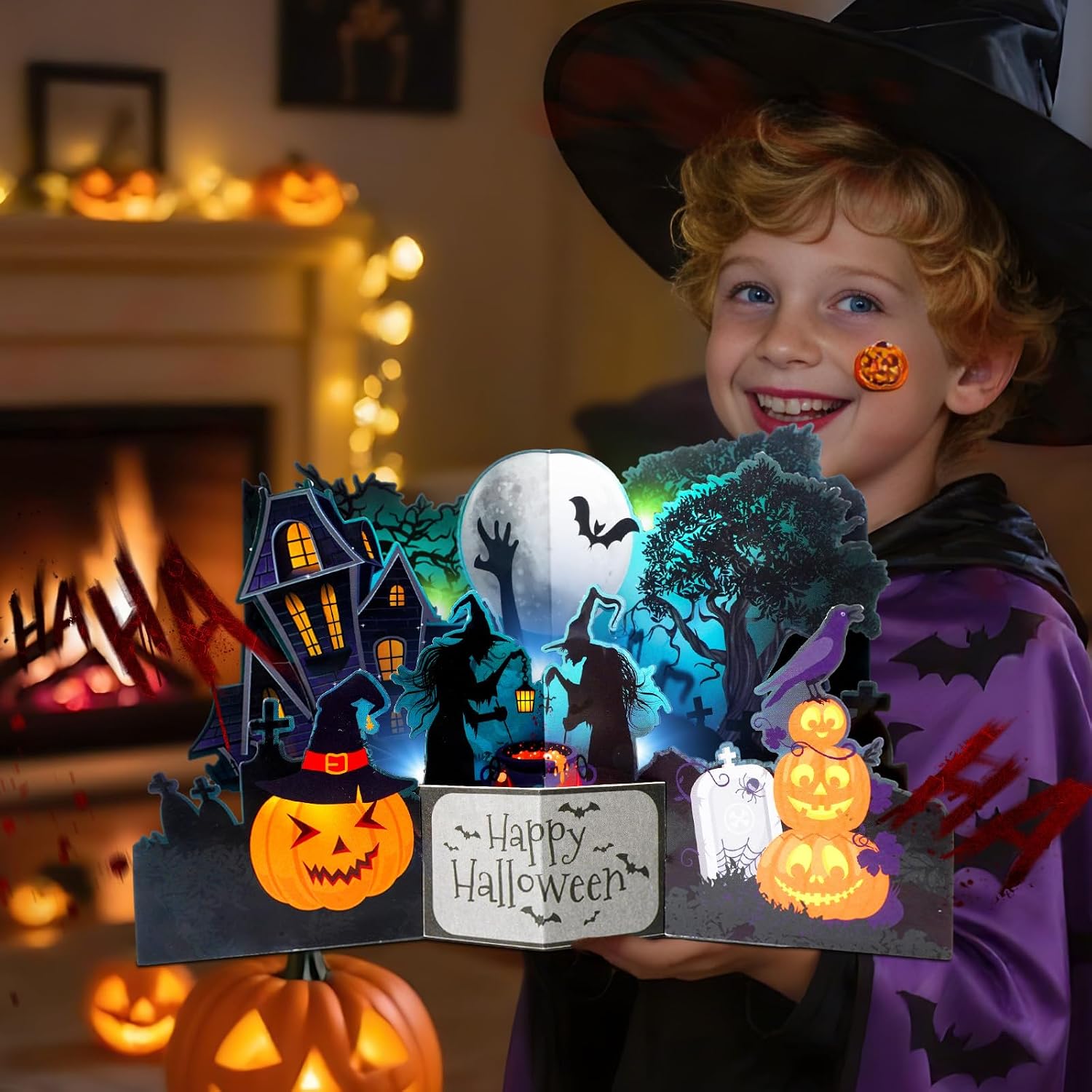 Detalle 2 de APOTODITO Halloween Card, 3D