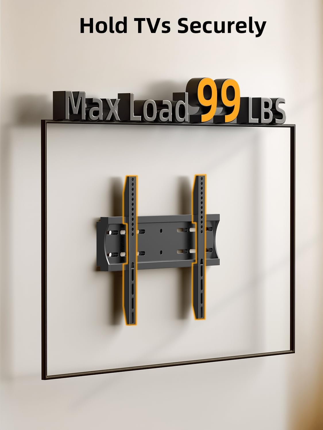 Thumbnail 5 de IWORKBOARD 43 Fixed Low Profile TV Wall Mount 55"