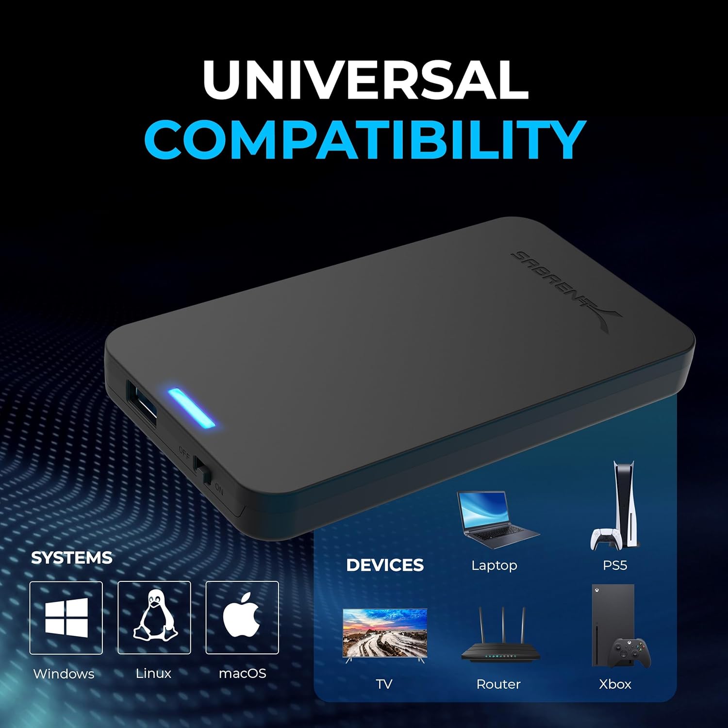 Detalle 2 de SABRENT EC-UASP SATA to USB enclosure