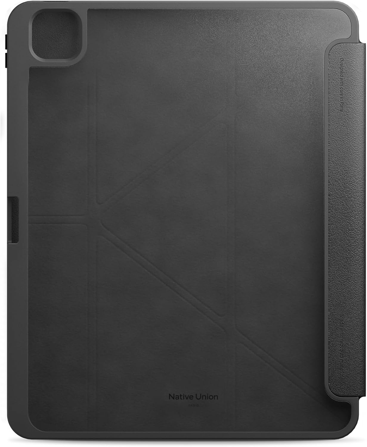 Detalle 2 de Native Union Active Case for iPad Pro 13" (M5, M4) – 4‑in‑1 stand cover with Pencil holder and auto wake/sleep (Black)