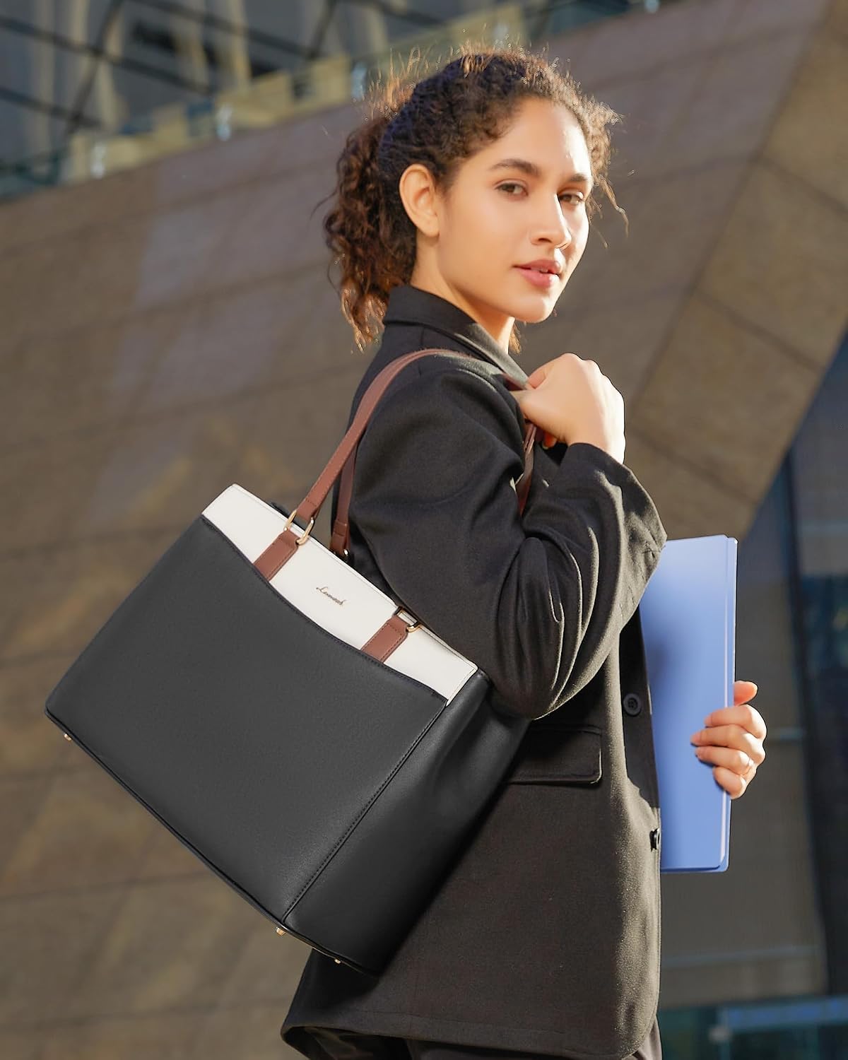 Thumbnail 1 de LOVEVOOK Laptoptasche Damen 15,6 Zoll – Vielseitige Büro- und Uni-Tasche