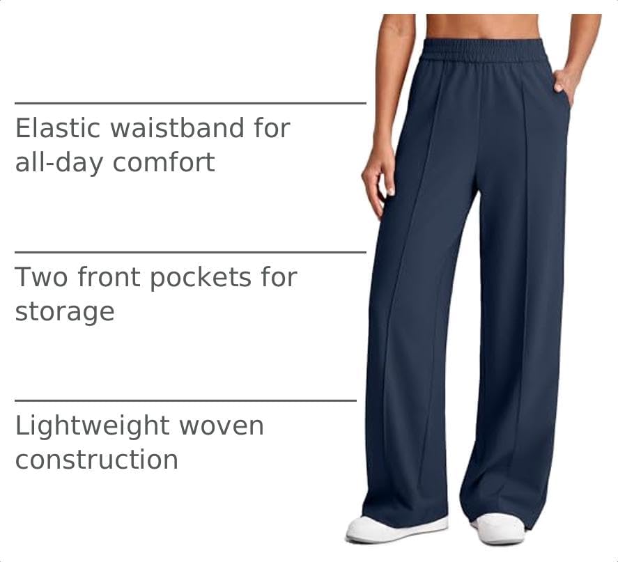 Detalle 2 de G4Free Wide-Leg Pants in Chillwhisp Fabric