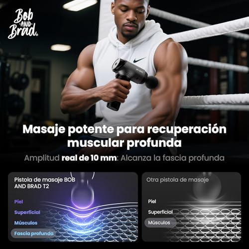 Thumbnail 1 de Bob and Brad T2 Pistola de Masaje 💪 con Batería 4000mAh
