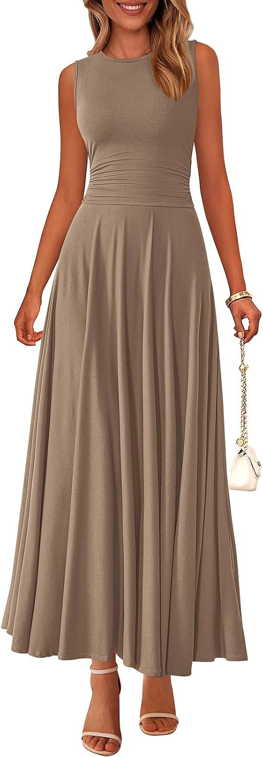 Thumbnail 5 de PRETTYGARDEN Spring Sleeveless Aline Maxi Dress 2026