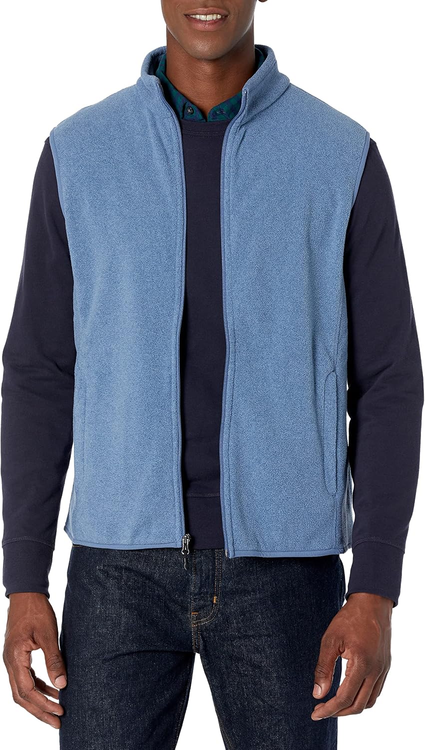 Detalle 2 de Amazon Essentials Full-Zip Polar Fleece Vest