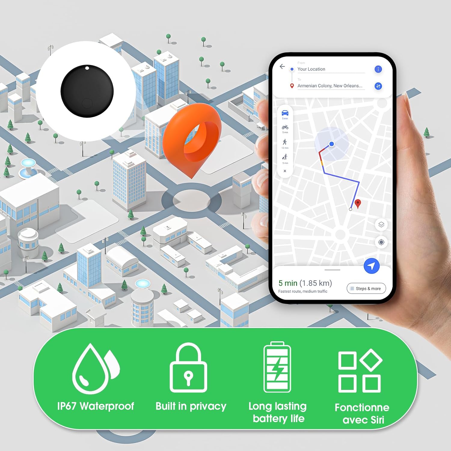 Thumbnail 2 de Air Tracker Tag-4 Pack