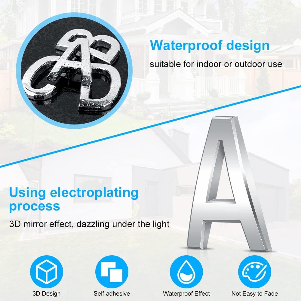 Thumbnail 3 de Vicloon plaque numéro maison 3D
