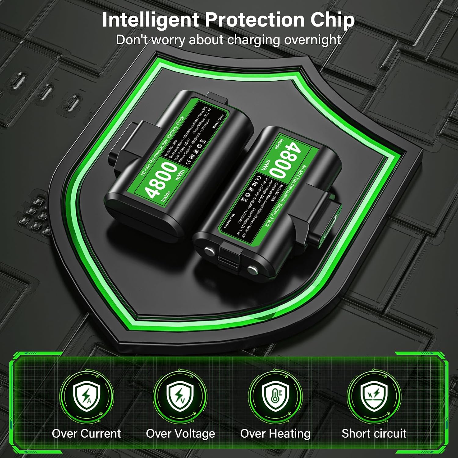 Thumbnail 4 de ZRZLMVP Xbox Controller Battery Pack