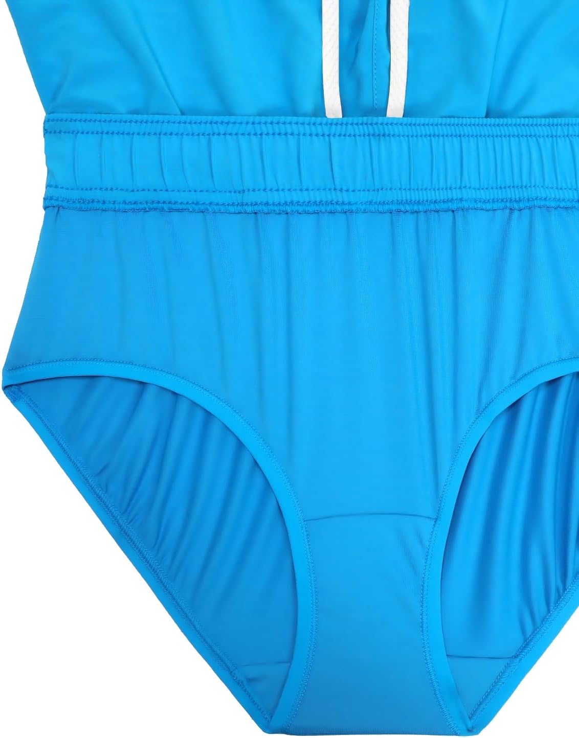 Detalle de Short de bain femme CRZ YOGA 3" à fente latérale, séchage rapide et doublure