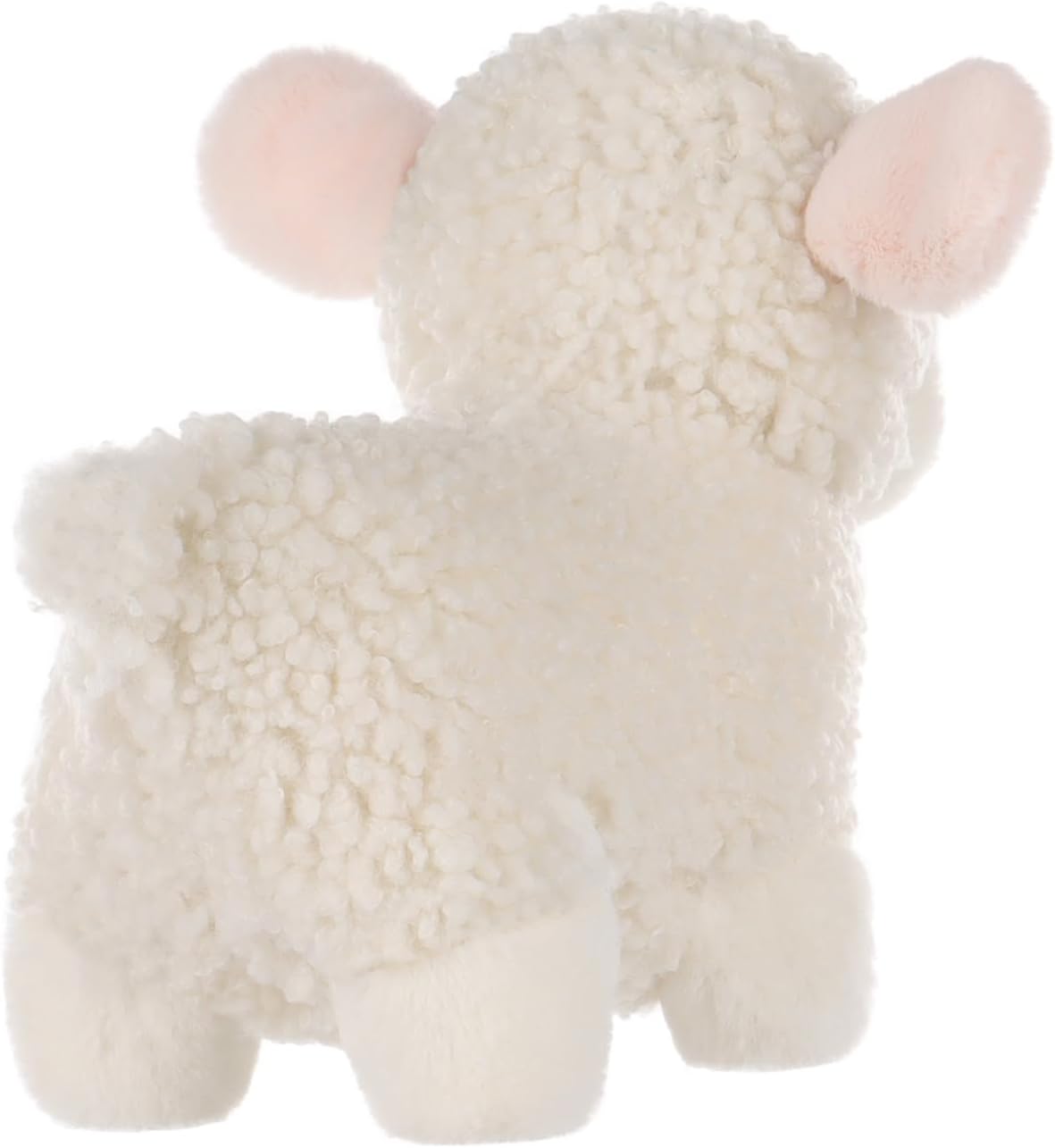 Thumbnail 3 de Apricot Lamb Puff Lamb Plush Toy – Handmade Soft Stuffed Animal for Babies and Kids