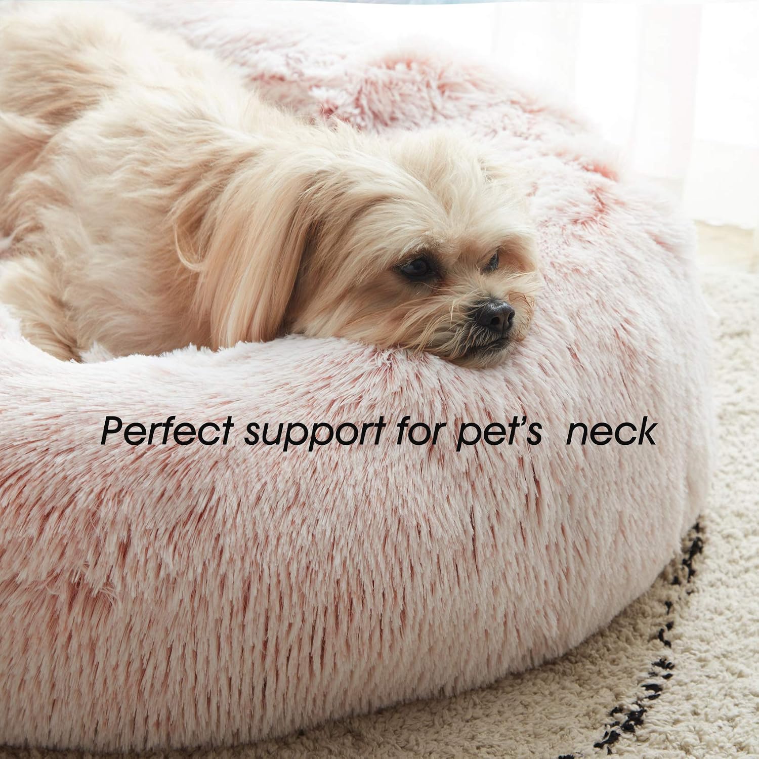 Detalle 1 de Western Home Donut Pet Bed, 24-inch