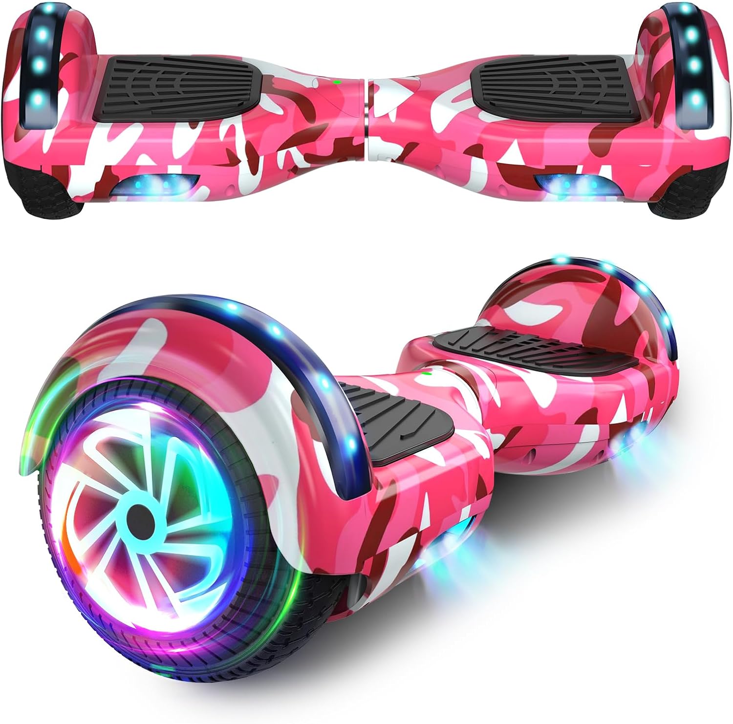 Detalle de SISIGAD Hoverboard 6,5" con altoparlante Bluetooth