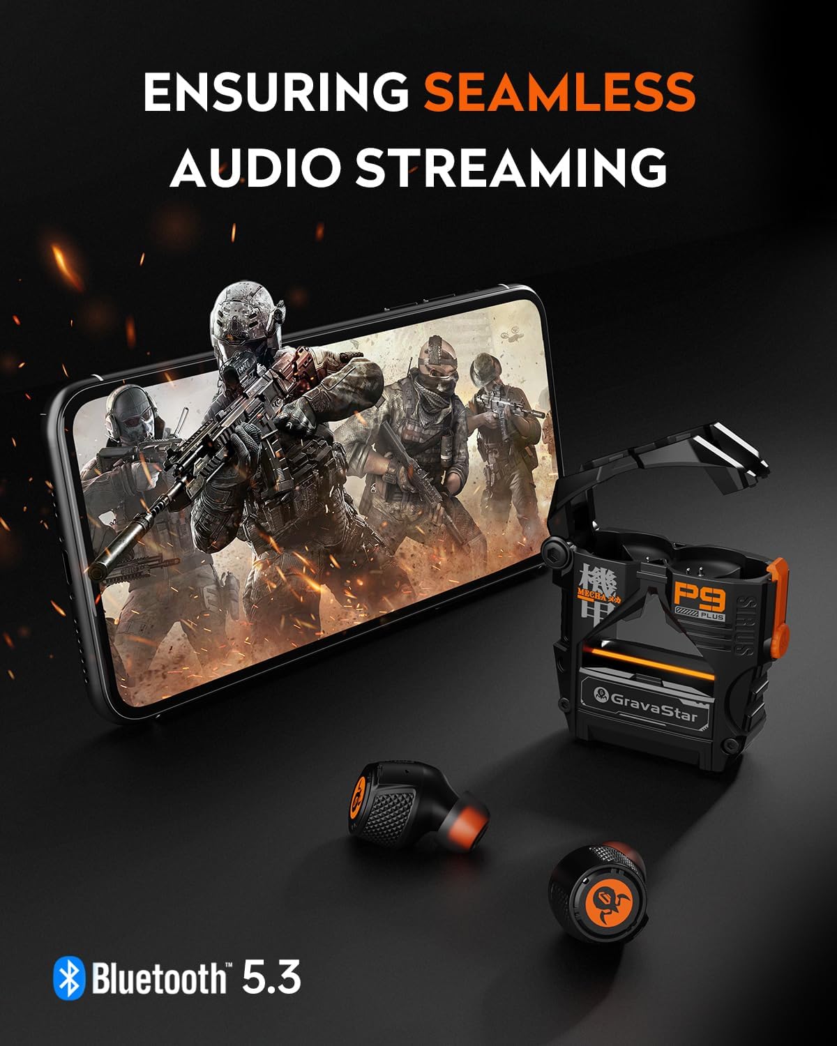 Detalle de GravaStar Sirius Plus True Wireless Earbuds