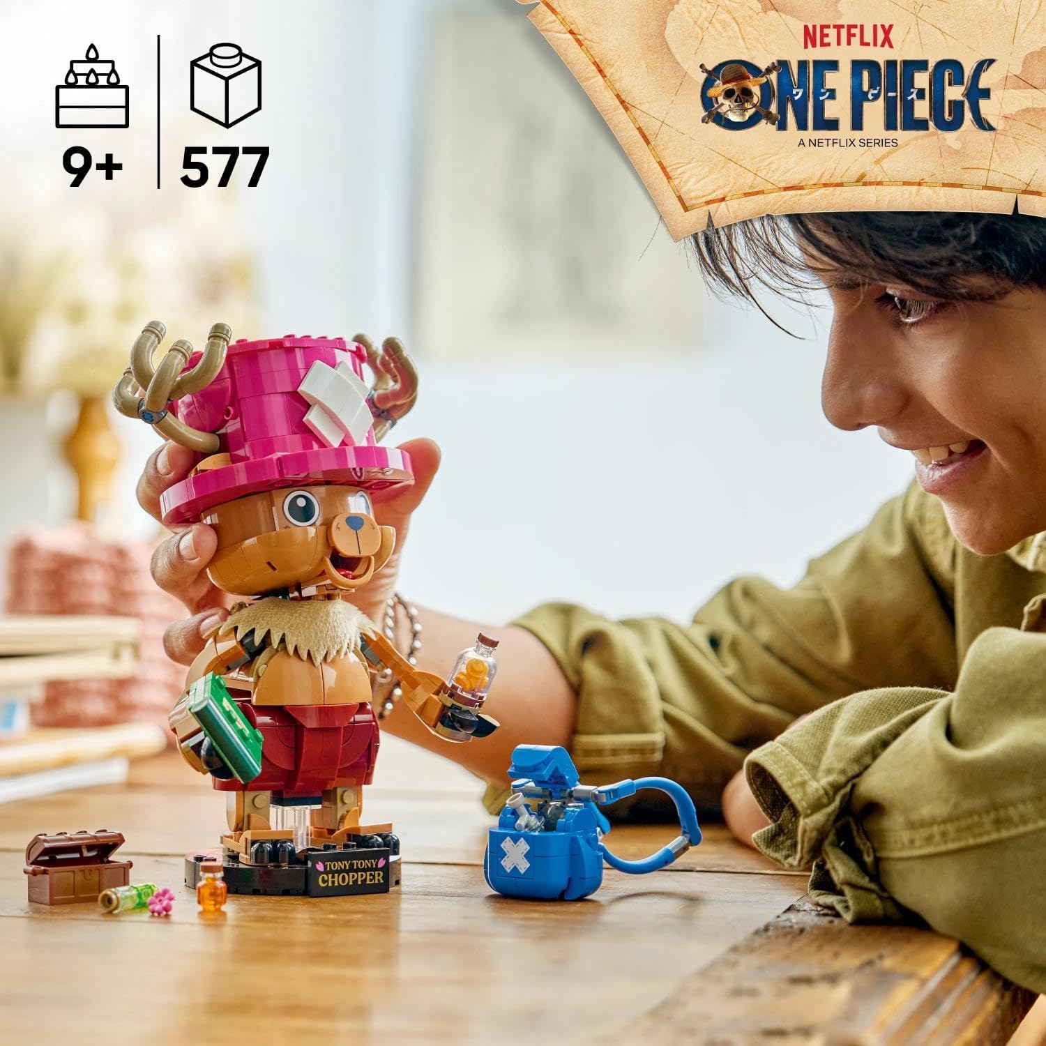 Thumbnail 1 de LEGO ONE PIECE TonyTony Chopper 75643 — Action figure LEGO ispirata a One Piece