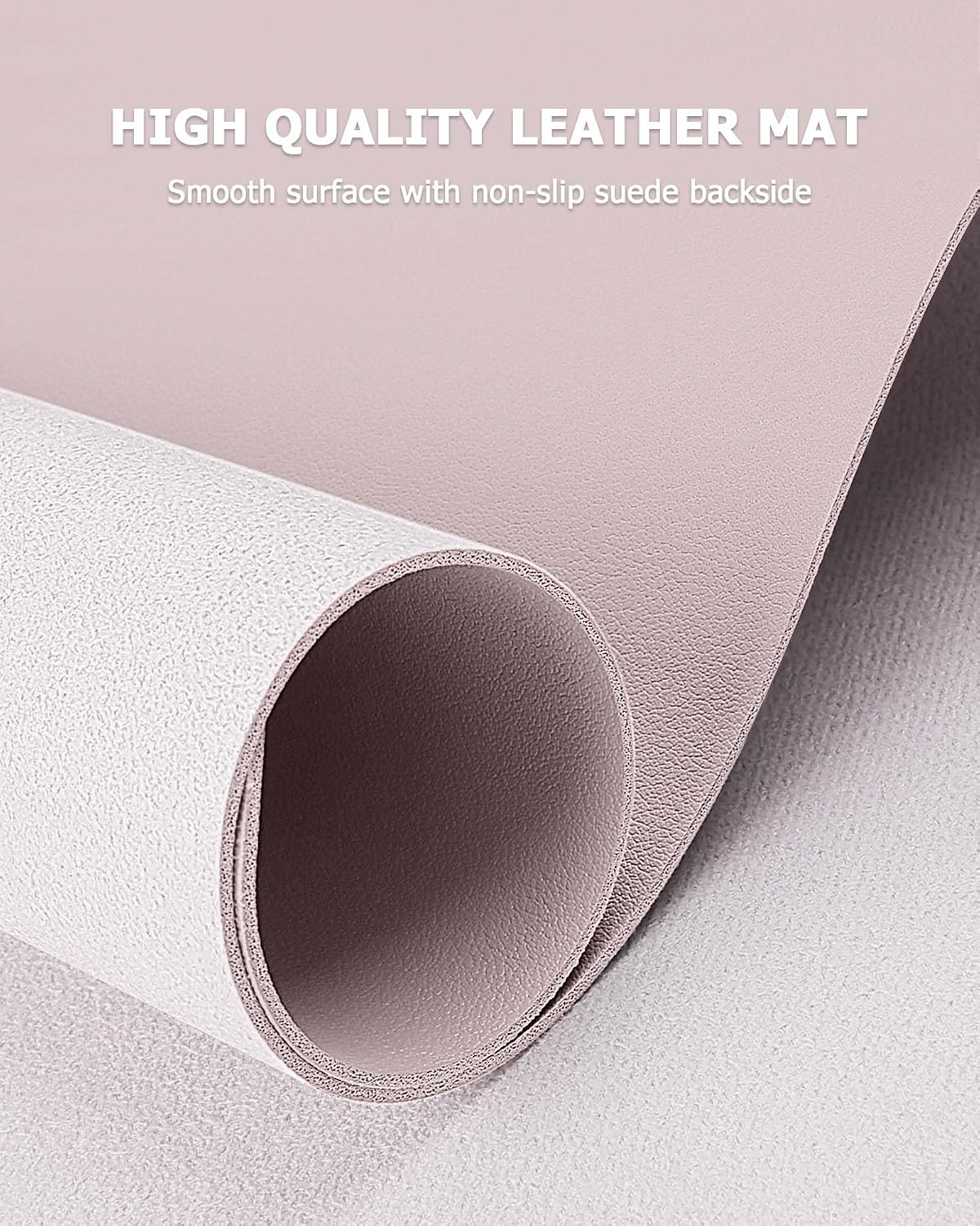 Detalle de MOLMO Non-Slip Desk Mat: Waterproof 120 x 43 cm desk pad with suede grip
