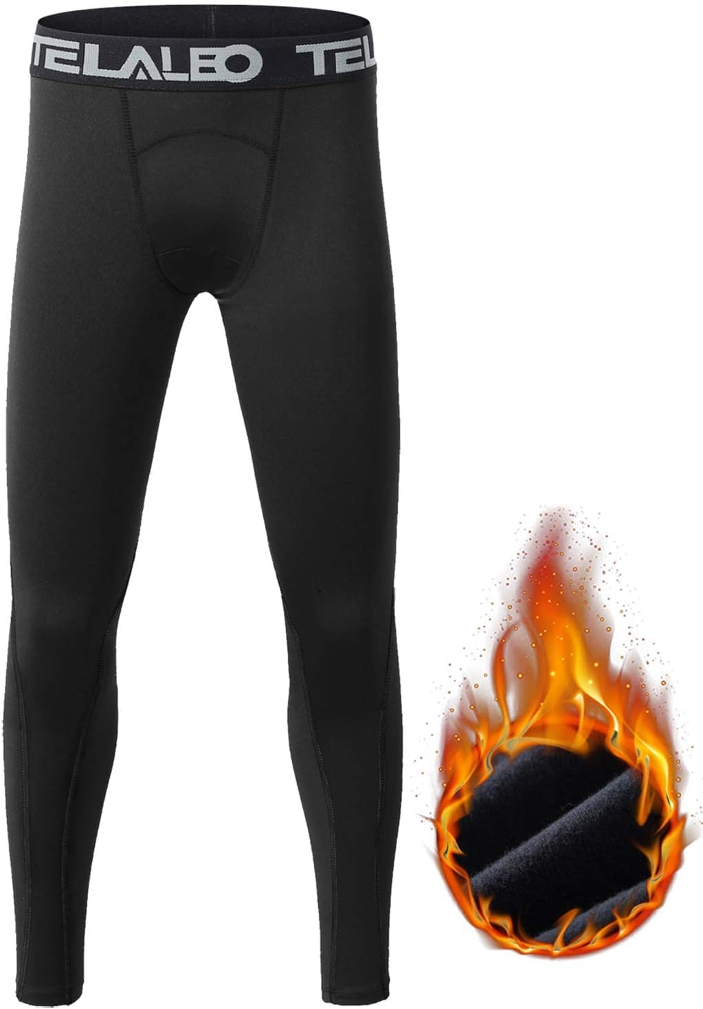 Detalle 2 de TELALEO Compression Thermal Fleece Kids Baselayer Set