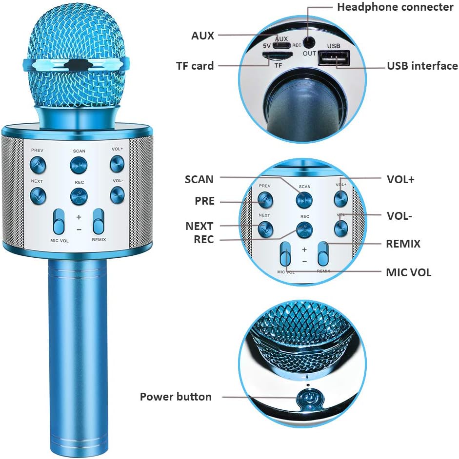 Thumbnail 4 de GeschenPark Regalo Bambina Microfono Bluetooth