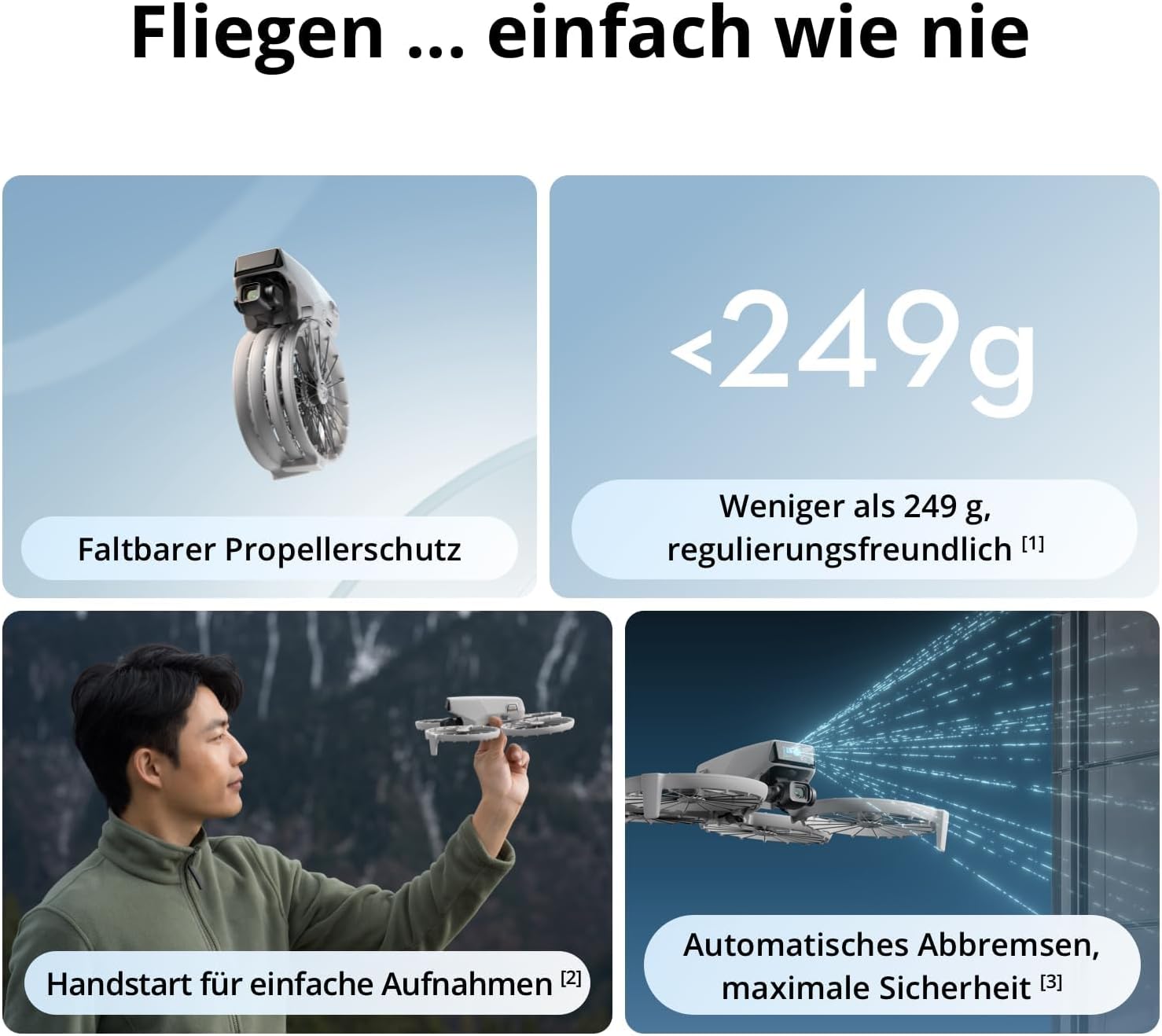 Thumbnail 1 de DJI Flip Combo mit zwei Akkus: kompakt, leicht und 4K-fähig – ideal für spontane Luftaufnahmen