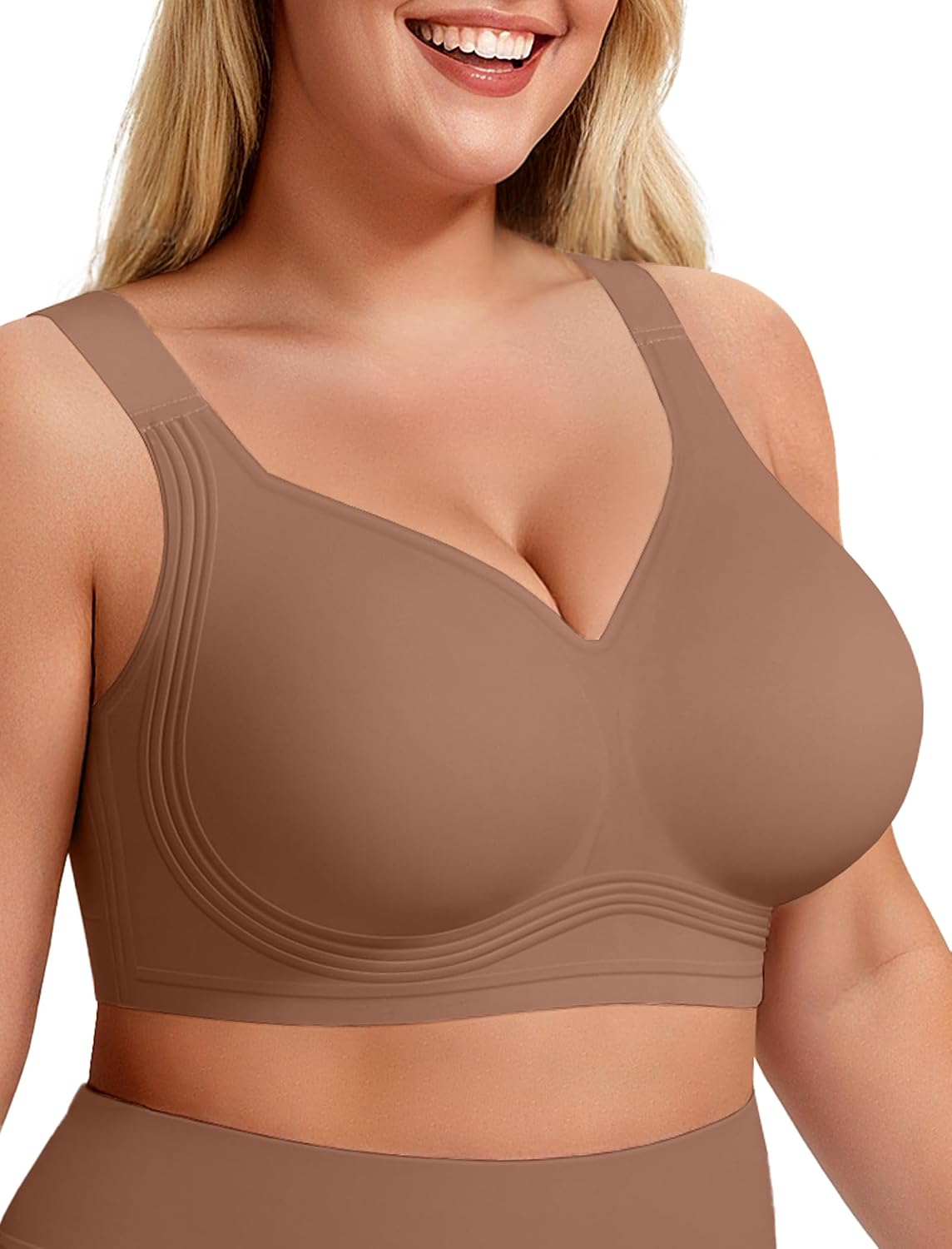 Detalle de LetsJoli Wireless Bra 5XL