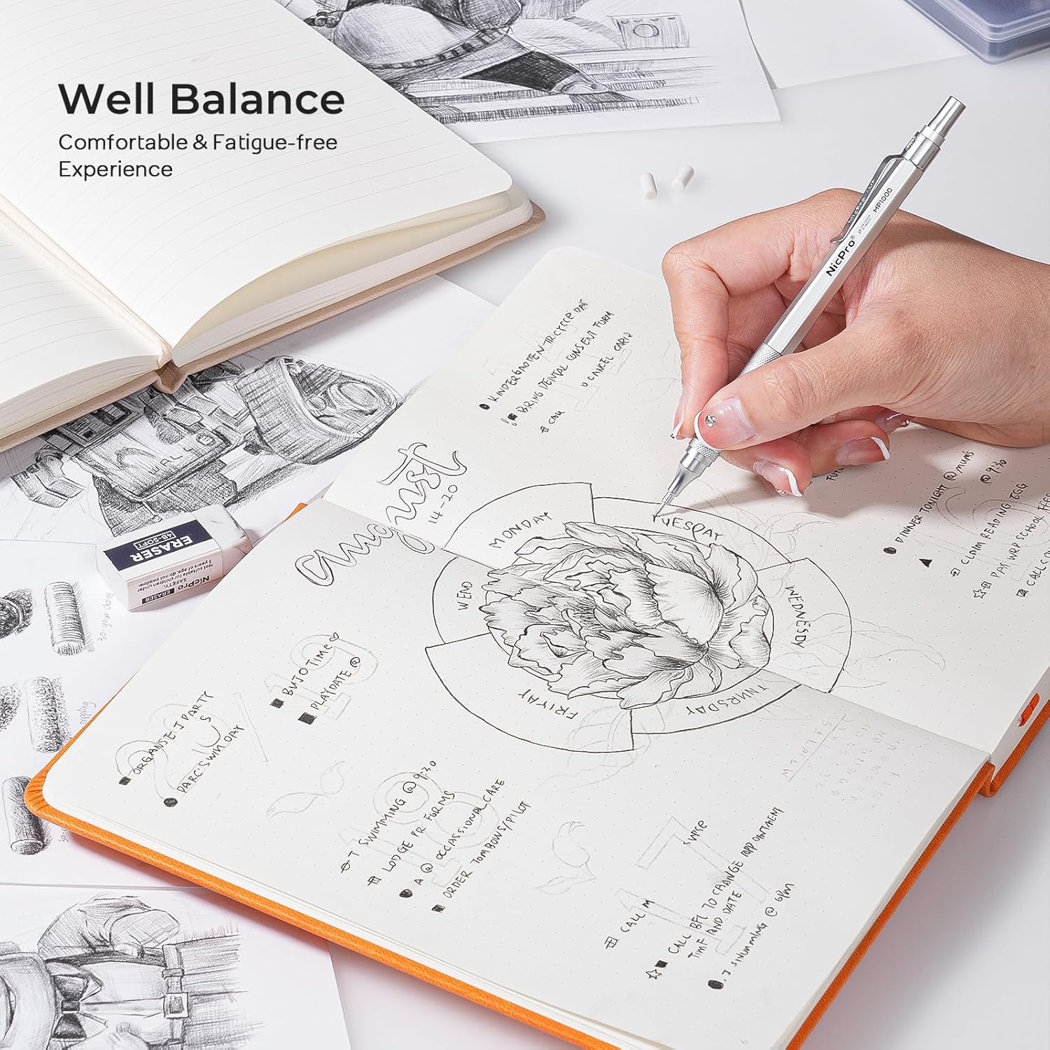 Thumbnail 3 de Nicpro MP1000 matite 0,5 mm ✏️