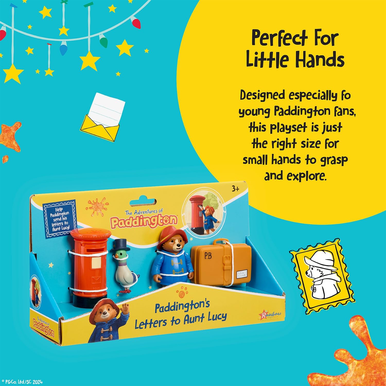 Thumbnail 2 de Rainbow Designs Paddington Bear Kit de jeu Lettres à Tante Lucy (valisette, boîte aux lettres et figurines)