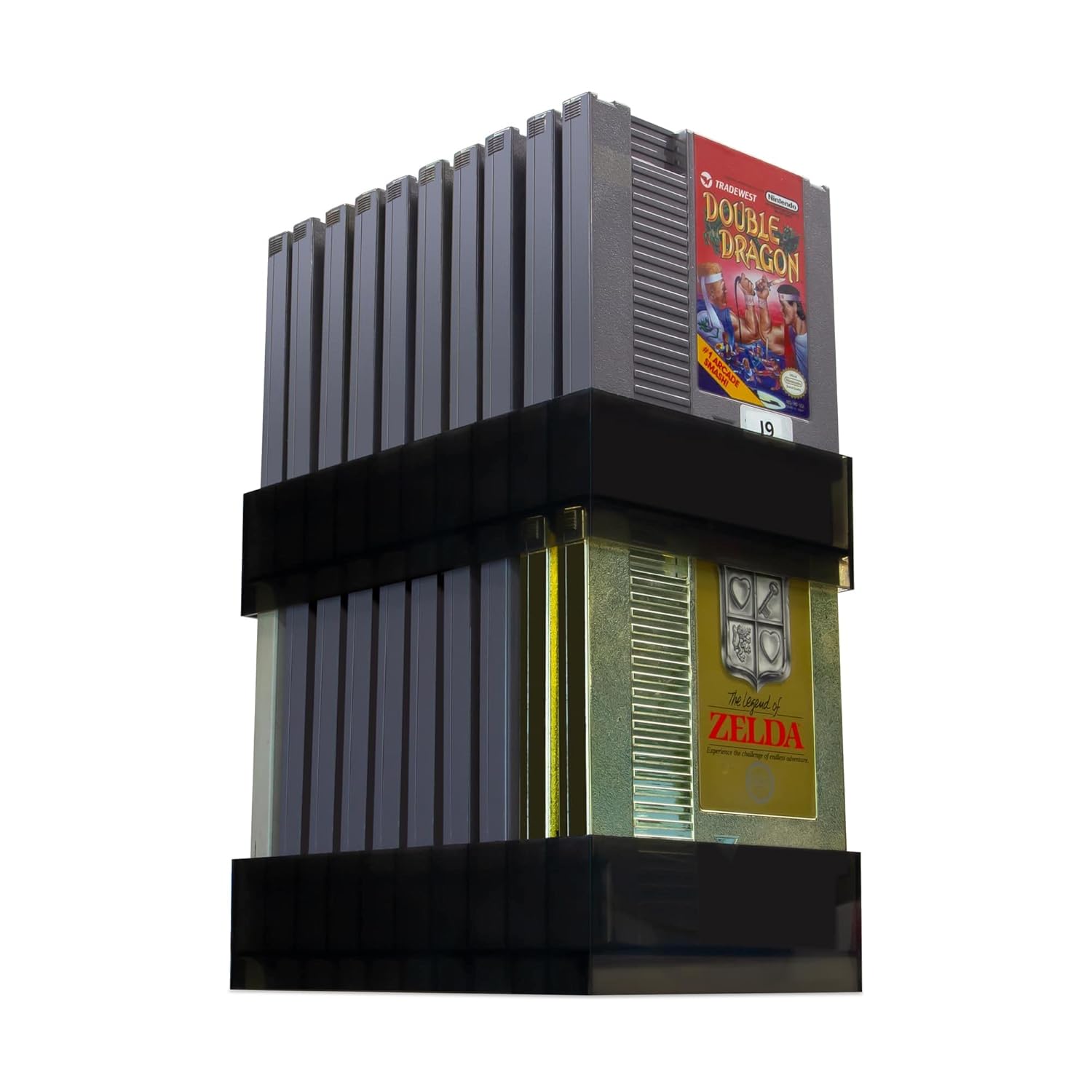 Thumbnail 5 de Hyperkin 10-Cartridge Storage Stand (NES) Stackable Game Organizer, 2-Pack