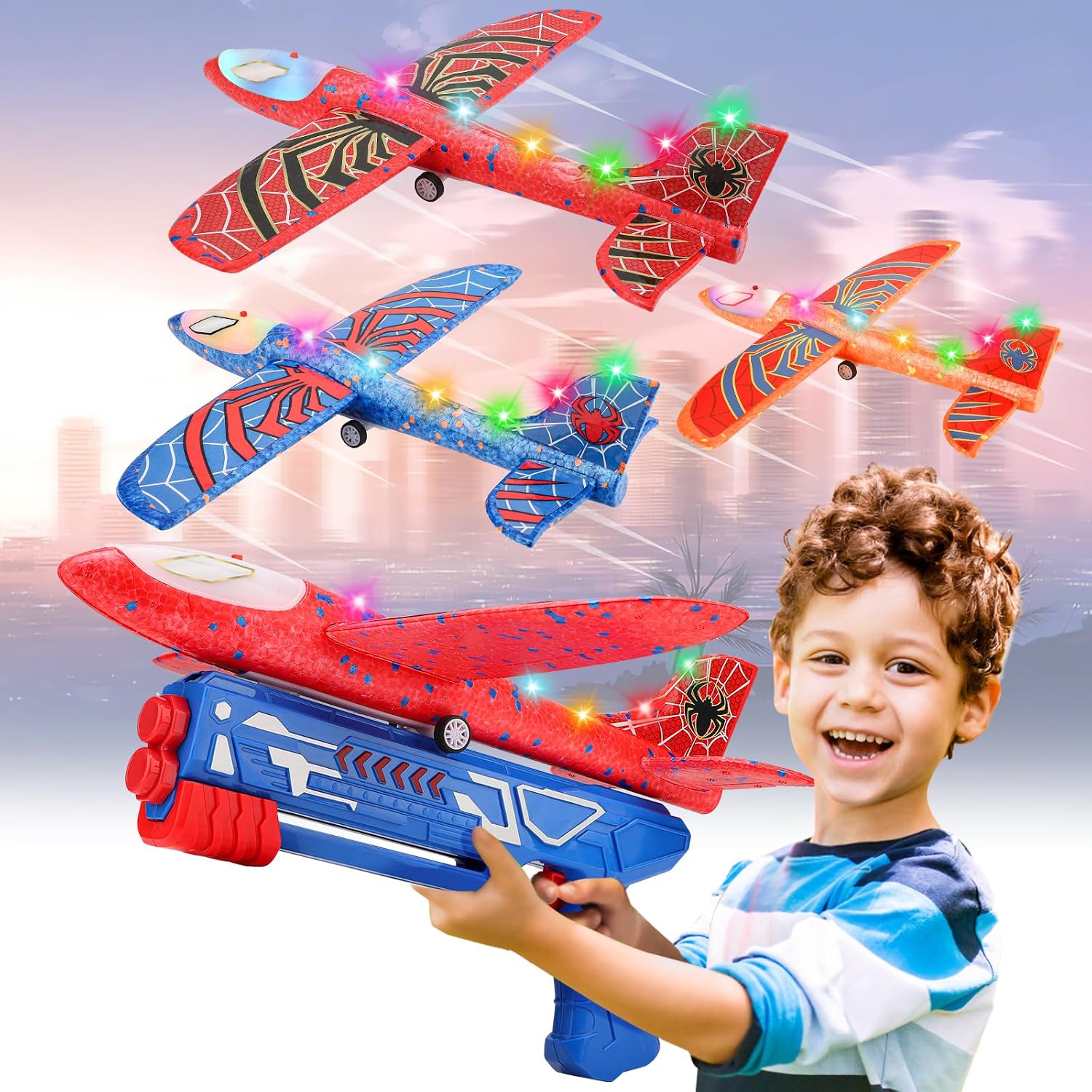 Thumbnail 6 de Fuwidvia 3-Pack 13.2" Foam LED Gliders