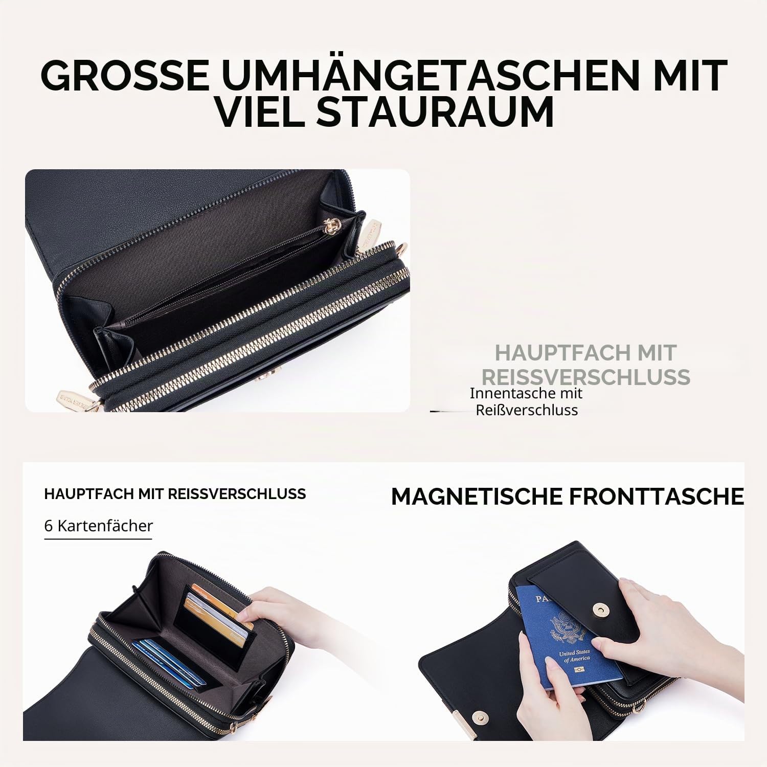 Thumbnail 3 de Roulens Klein Handy Umhängetasche 19,5 cm