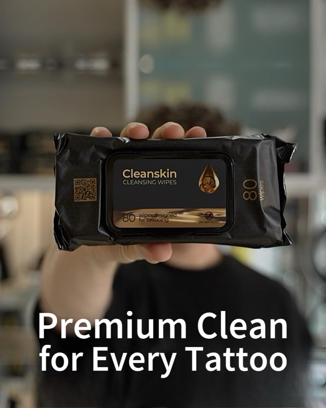 Detalle 2 de Cleanskin Tattoo Wipes, 80 Count