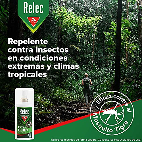 Detalle 2 de Relec Pack Antimosquitos Spray Extra Fuerte 🦟 – Protección 9h