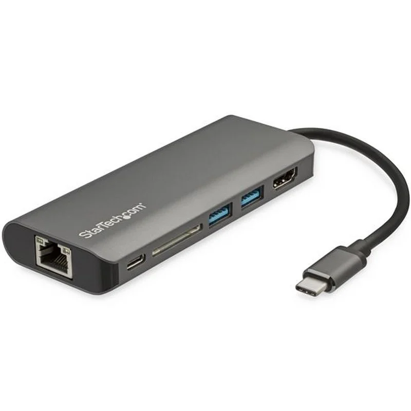 StarTech Adaptador multipuertos USB-C con PD 3.0