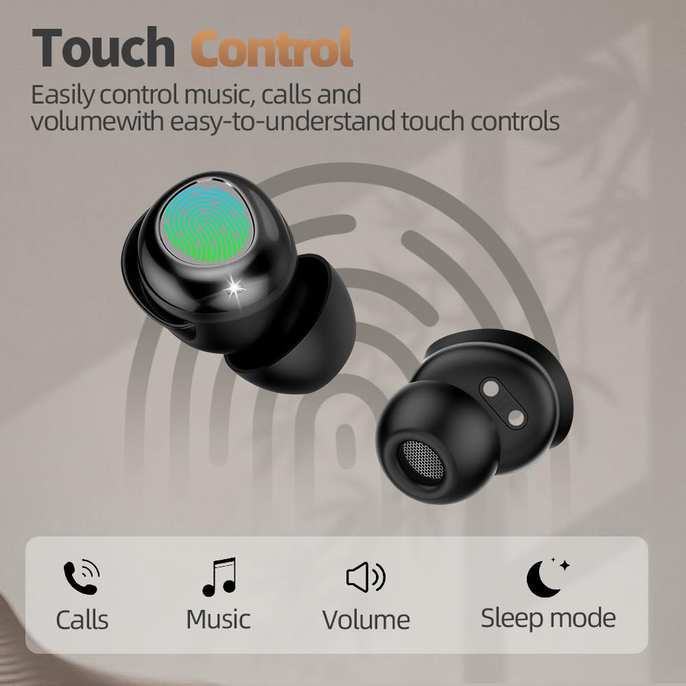 Thumbnail 2 de PWTEK Mini Sleep Earbuds 47 hrs wireless earbuds