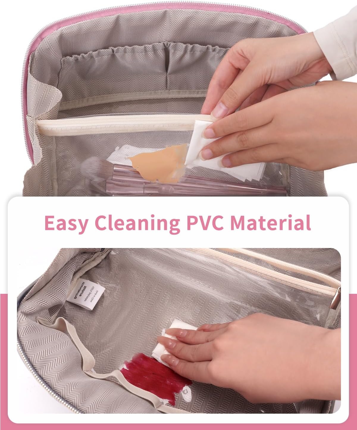 Thumbnail 1 de Travel Makeup Bag Large Capacity 1pc