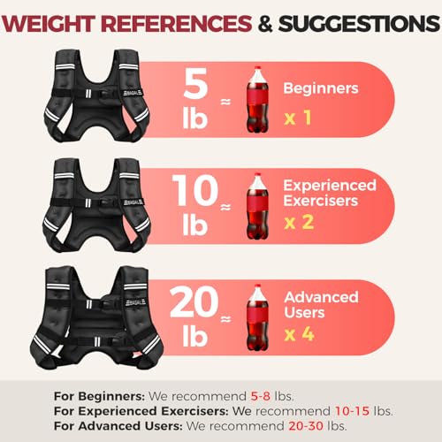 Thumbnail 5 de BAGAIL Weighted Vest 30 lbs ⚖