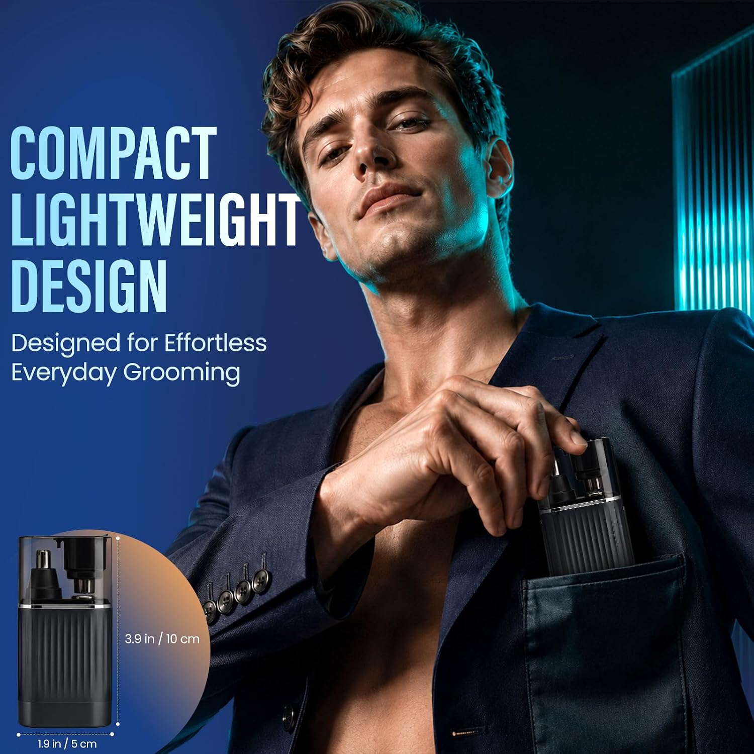 Thumbnail 5 de Yunmiss Nose and Facial Hair Trimmer 2-in-1