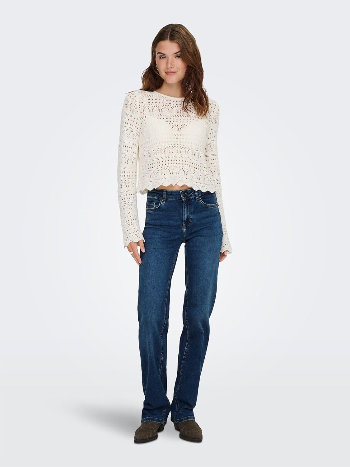 Thumbnail 5 de ONLY Onlblush Mid Straight DNM Tai467 Noos – Jean coupe droite, femme