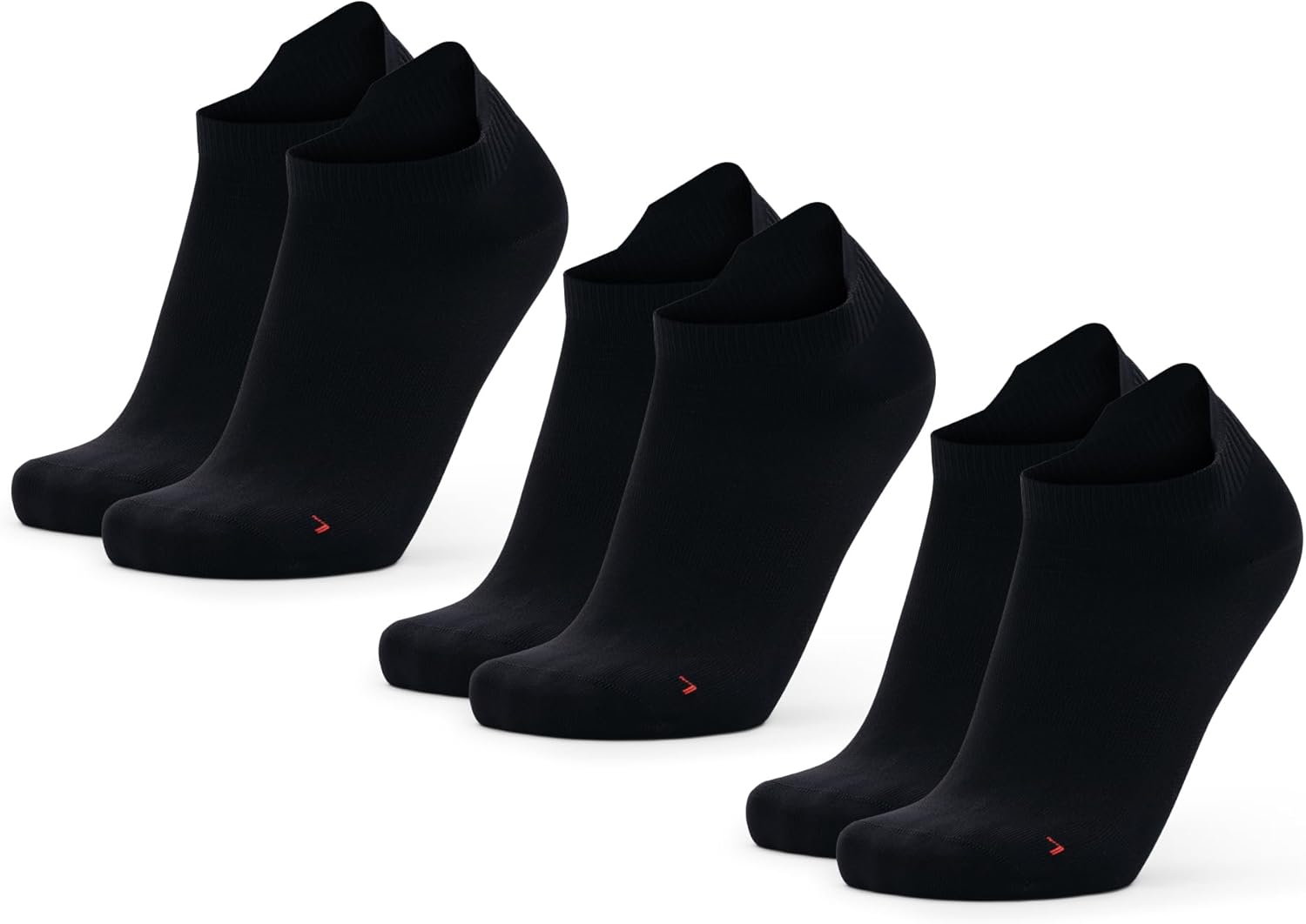 Detalle de DANISH ENDURANCE Chaussettes courtes de running Performance multisport (3 ou 5 paires)
