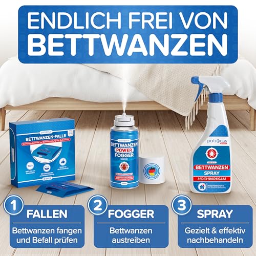 Thumbnail 9 de Bettwanzen-Falle [6 Stück] von Patronus – Monitoring zur Früherkennung